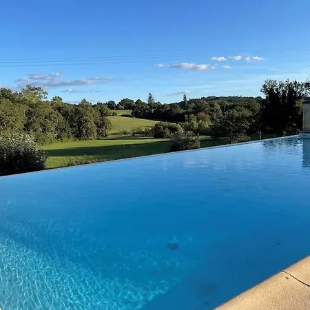 L'ecrin De Verdure - Vue Imprenable - Piscine Cenac-et-Saint-Julien